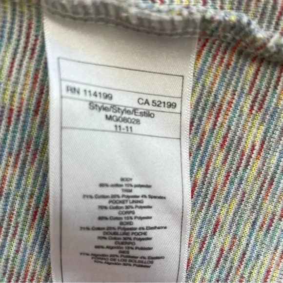 Quiksilver Toggle KNIT Striped Small Toggle Jacket Gray pattern jacket - Picture 7 of 8